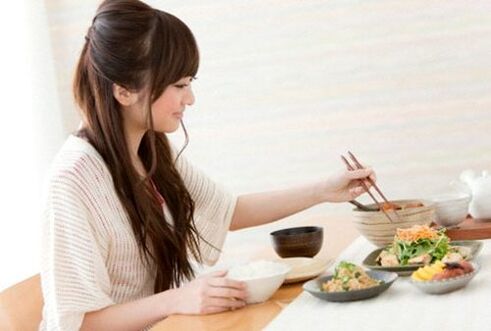 makan dengan diet Jepang