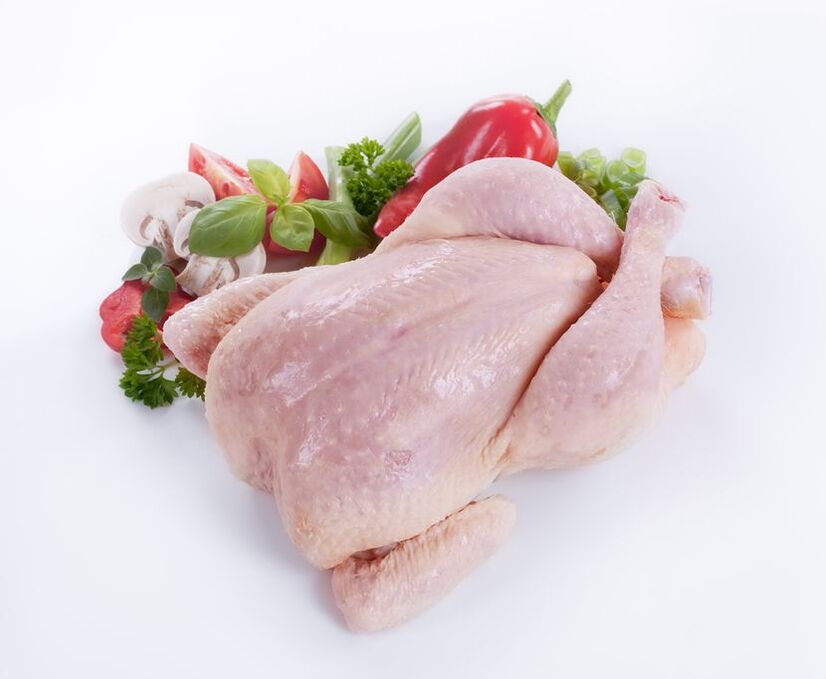 Pada hari ketiga diet 6 kelopak, Anda bisa makan ayam dalam jumlah tak terbatas. 