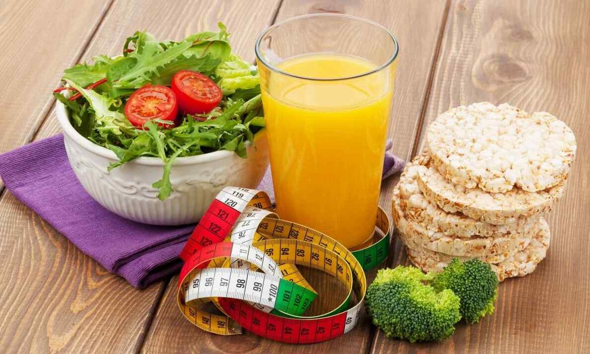 roti sayuran dan jus untuk menurunkan berat badan selama sebulan